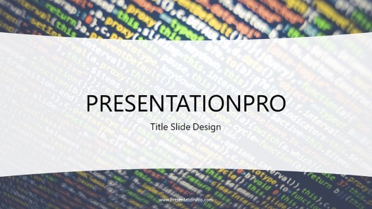 code for presentations